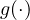 g(\cdot)