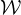 \mathcal{W}